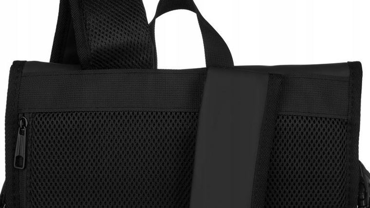 Plecak na laptopa, wodoodporny, czarny, Peterson