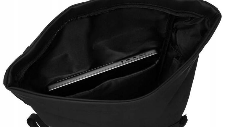 Plecak na laptopa, wodoodporny, czarny, Peterson