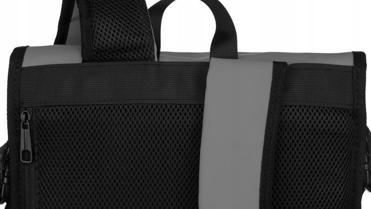 Plecak na laptopa, wodoodporny, szary, Peterson