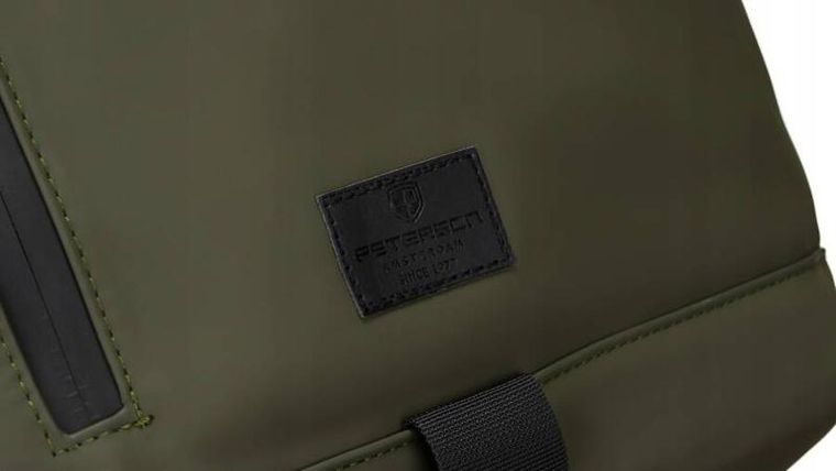 Plecak na laptopa, zielony, Peterson