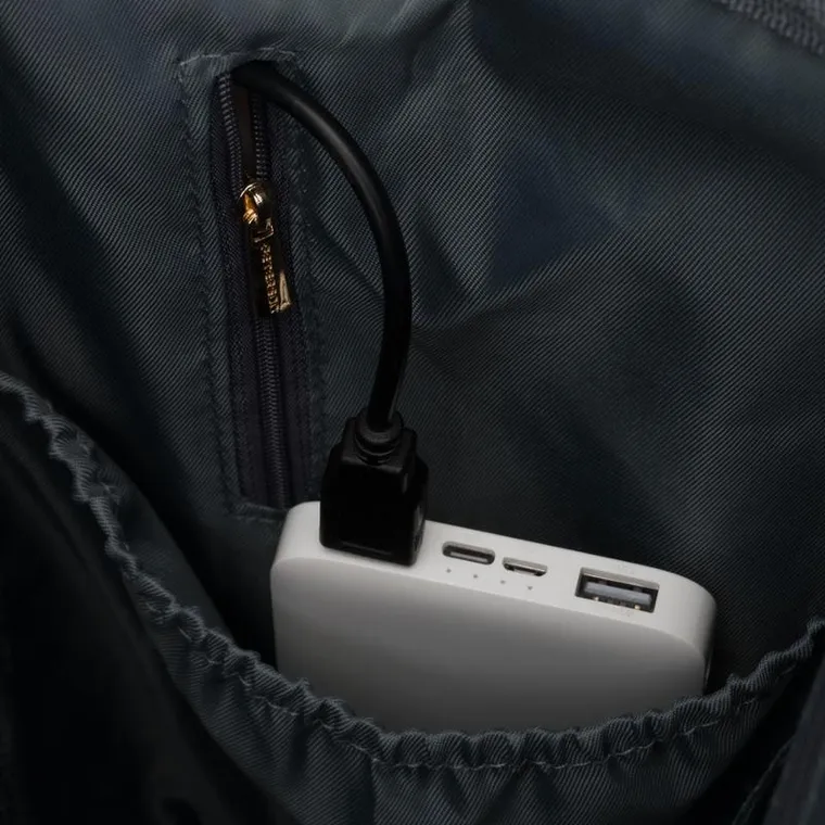 Plecak na latopa, beżowo-brązowy, Peterson