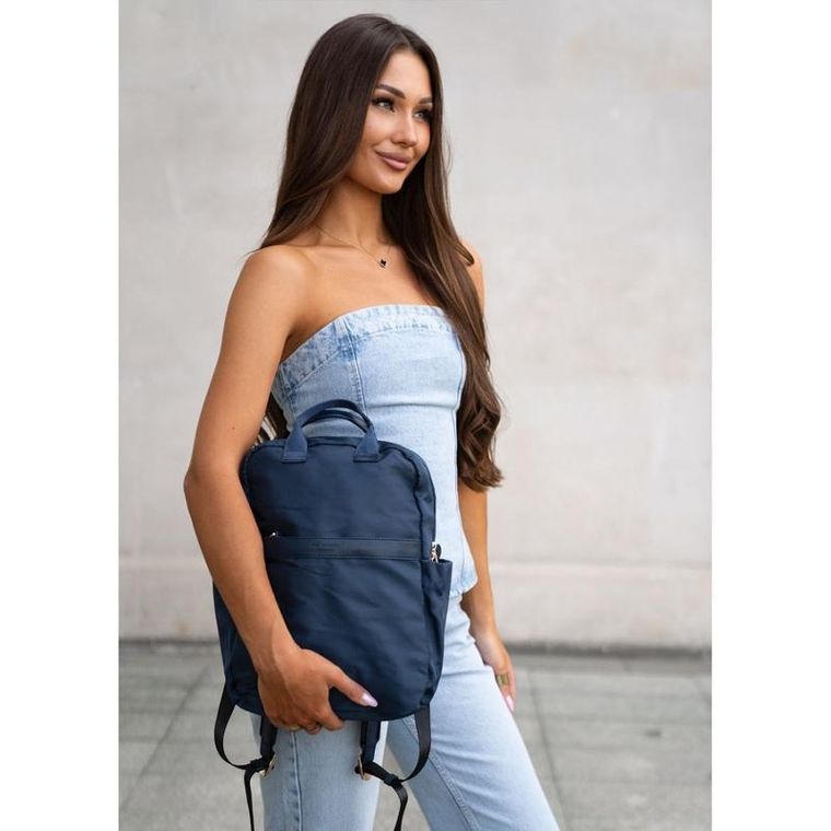 Plecak podróżny, bagaż podręczny do samolotu, granatowy, Peterson