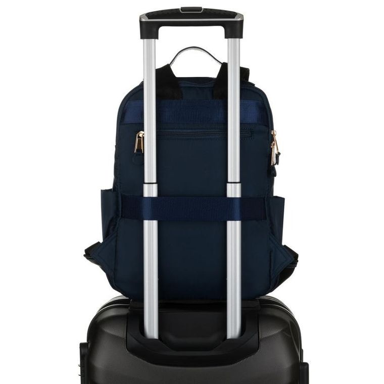 Plecak podróżny, bagaż podręczny do samolotu, niebieski, Peterson