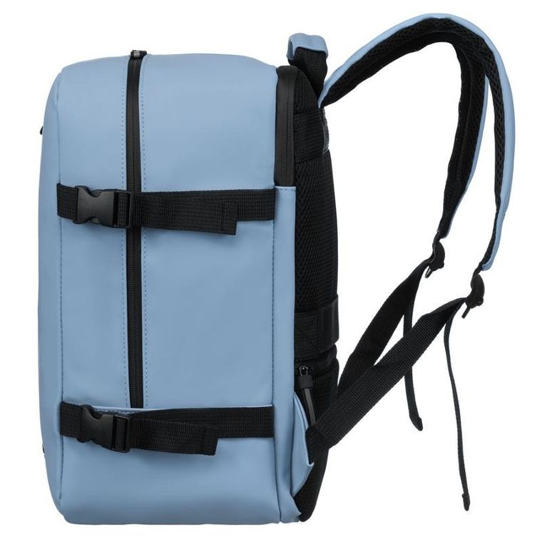 Plecak podróżny, bagaż podręczny do samolotu, wodoodporny, niebieski, Peterson