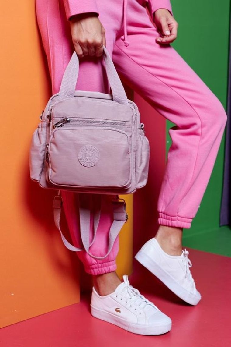 Plecak, różowy, Peterson