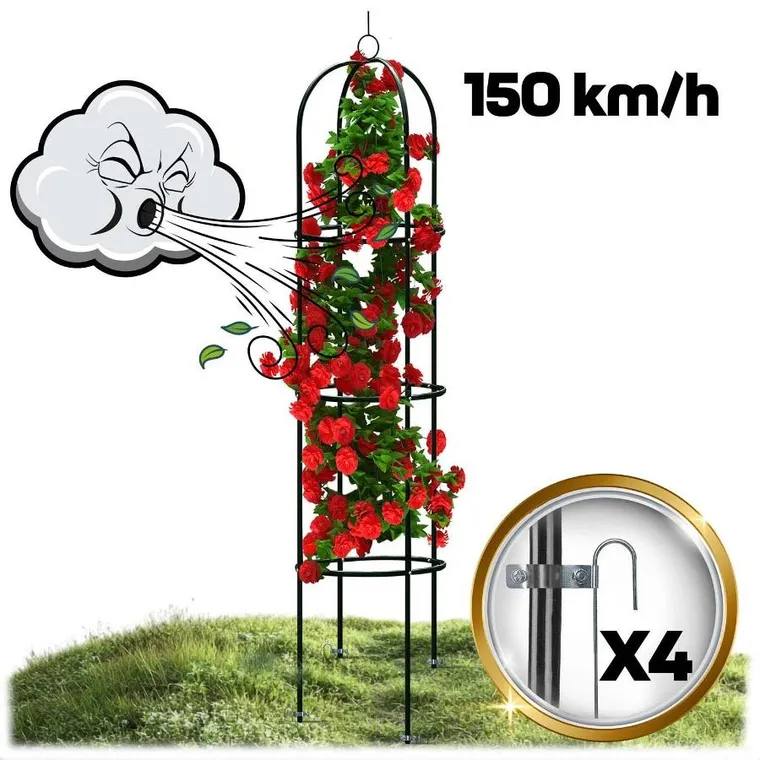 Plonos, pergola ogrodowa, kolumna, 200 cm