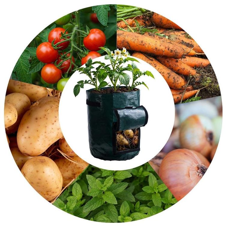 Plonos, worek do uprawy warzyw, 43l