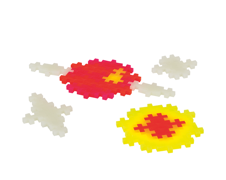 Plus-Plus, Zestawy Basic, klocki świecące w ciemności, 360 elementów