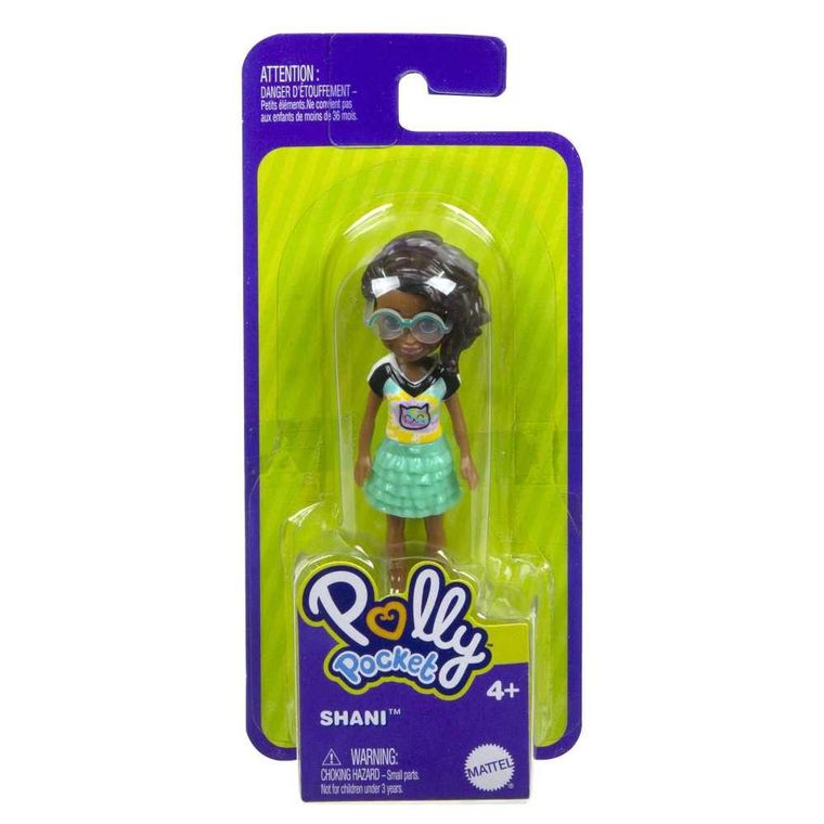 Polly Pocket, Mini lalka podstawowa, 1 szt.
