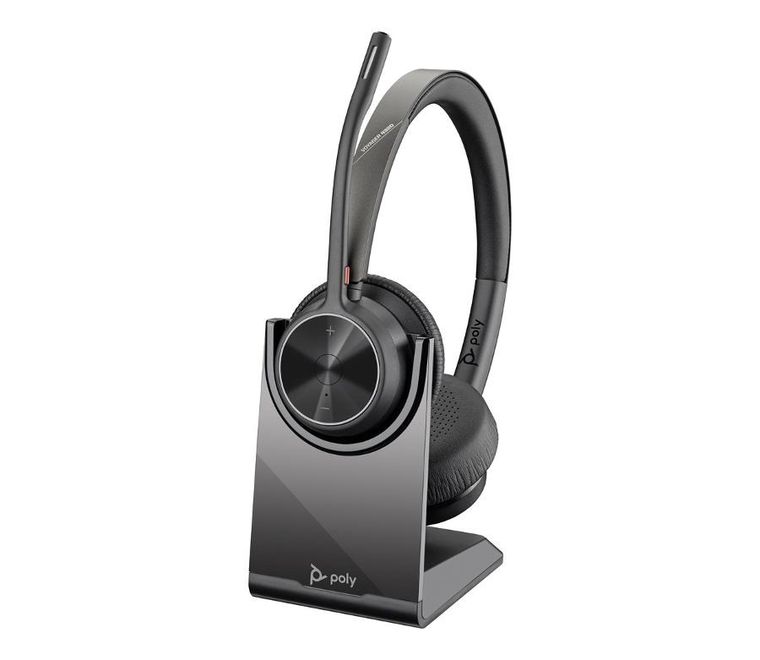 Poly, słuchawki, Voyager 4320 USB-A Headset +BT700 dongle + podstawka ładująca, 77Y99AA