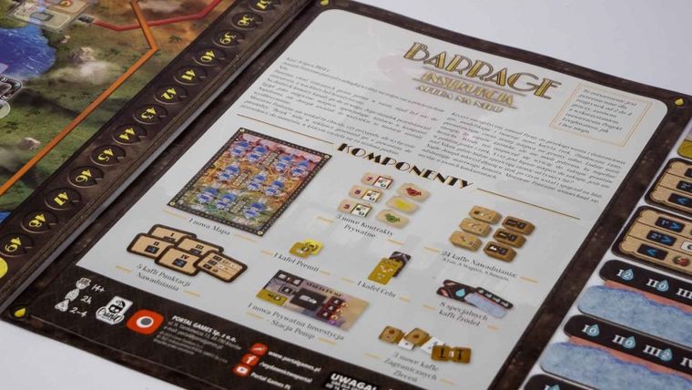 Portal Games, Barrage: Afera na Nilu, dodatek, gra strategiczna