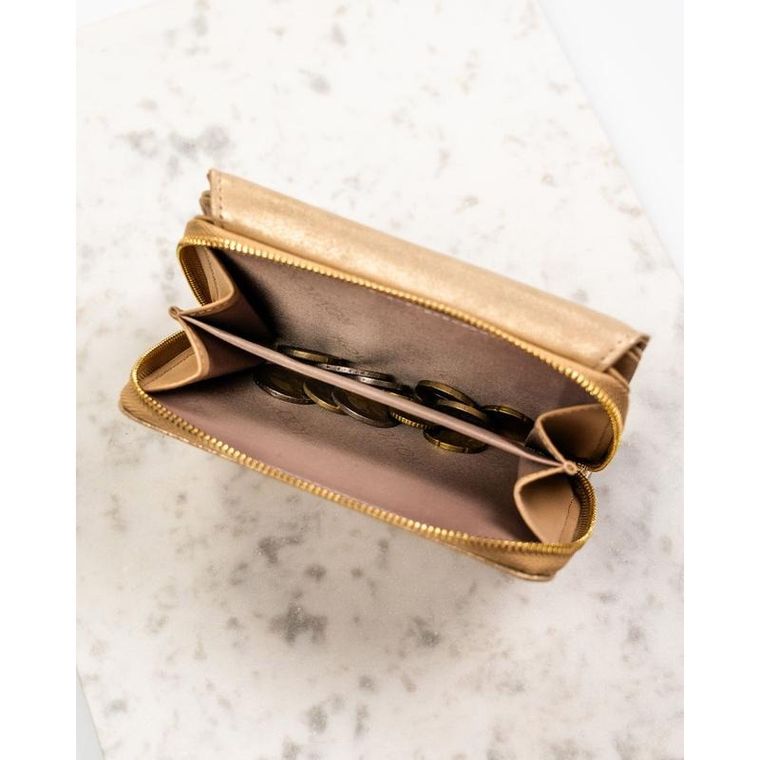 Portfel, beżowy, skóra ekologiczna, Rovicky