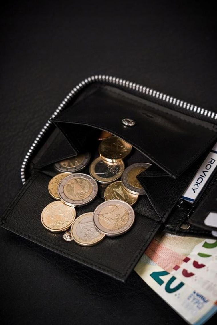 Portfel, czarny, skórzany, Always Wild