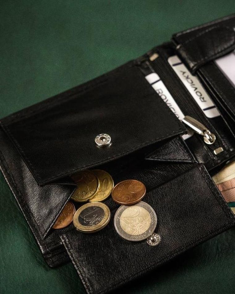 Portfel, czarny, skórzany, RFID, Rovicky