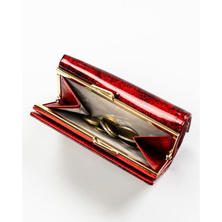 Portfel, czerwony, RFID, Peterson