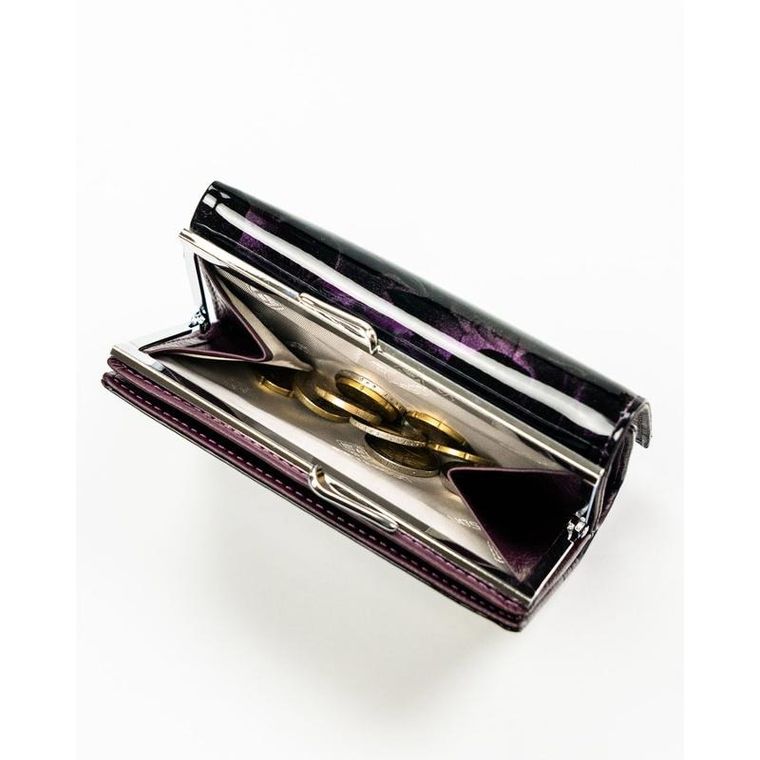 Portfel, fioletowy, Peterson