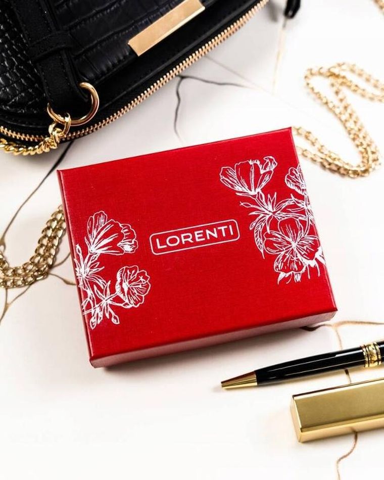 Portfel, miętowy, skórzany, Lorenti