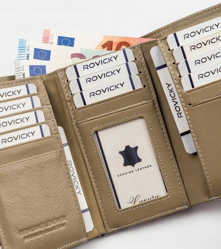 Portfel, mix, skóra ekologiczna, Cavaldi