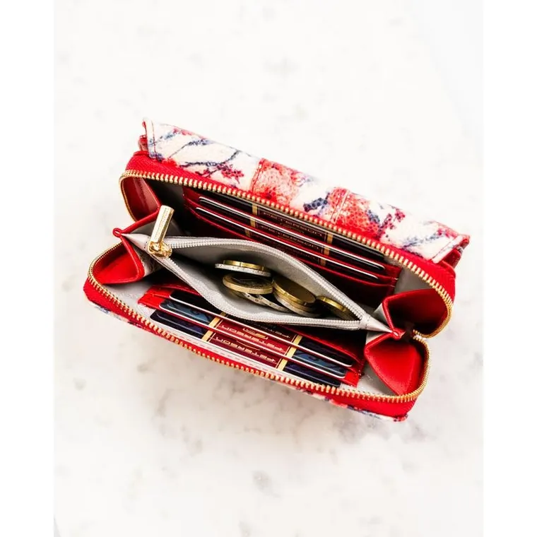 Portfel, mix, skóra ekologiczna, Peterson