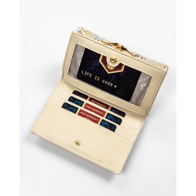 Portfel, mix, skórzany, Petereson