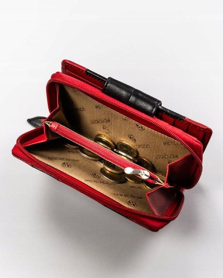 Portfel, mix, skórzany, Peterson