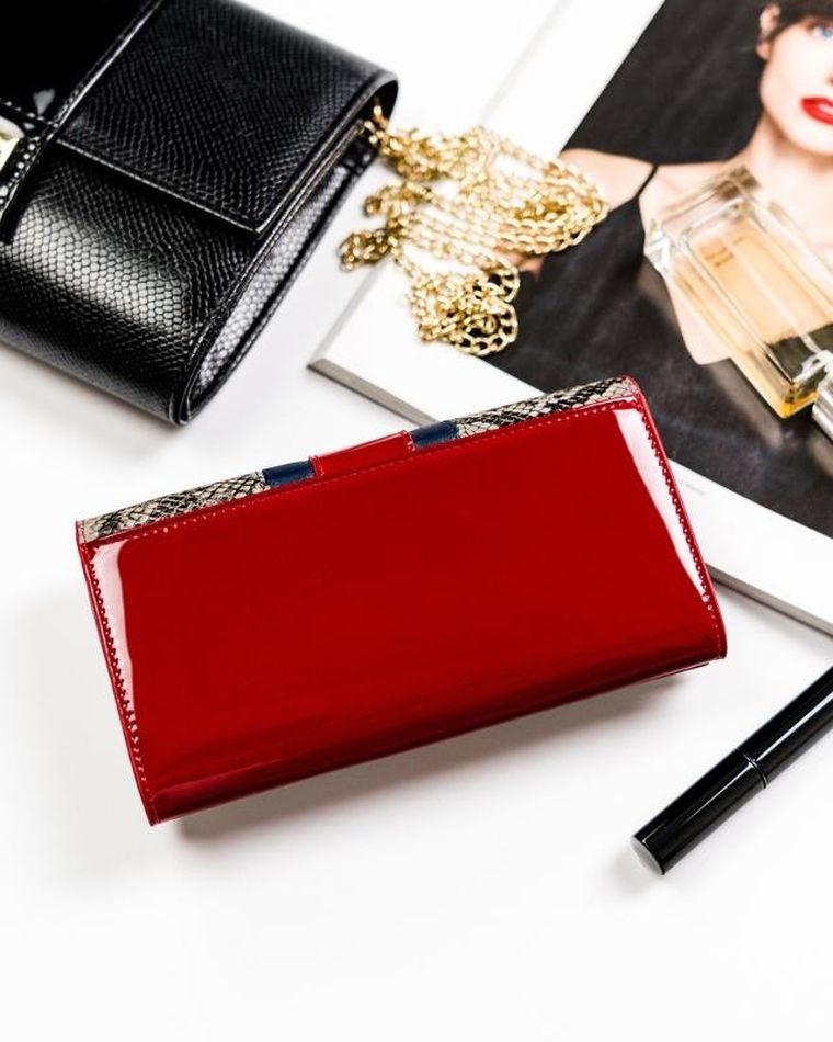 Portfel, mix, skórzany, Peterson