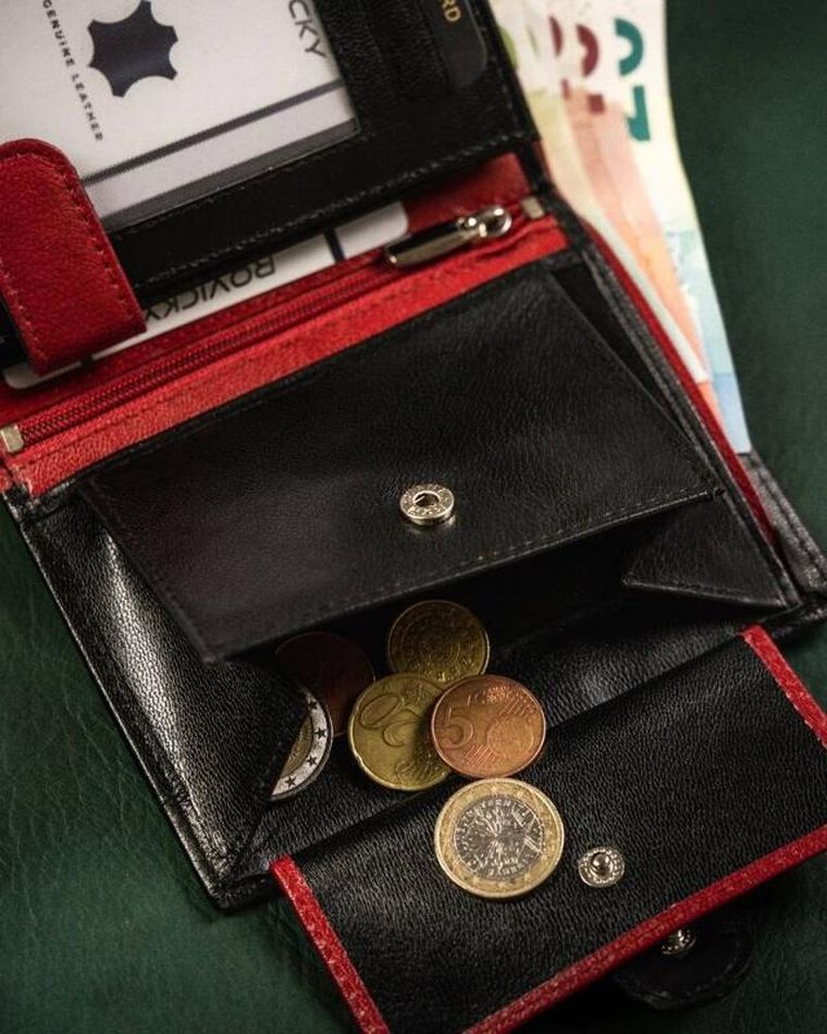 Portfel, mix, skórzany, Rovicky