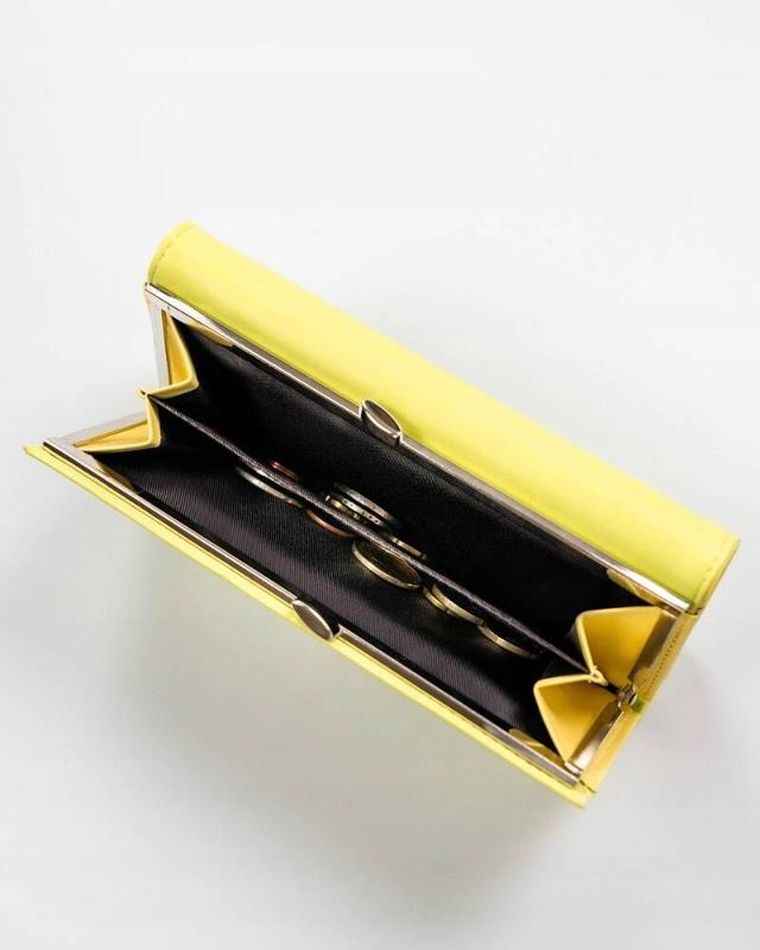 Portfel, żółty, skóra ekologiczna, RFID, Cavaldi