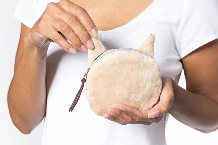 Portmonetka 3D, kotek