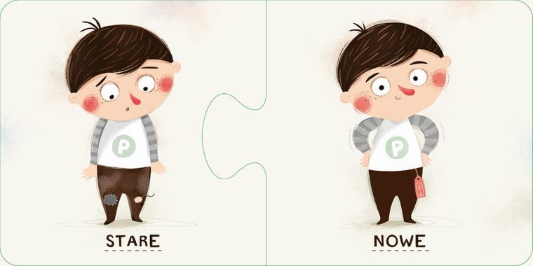 Pucio. Przeciwieństwa. Puzzle, 20 elementów