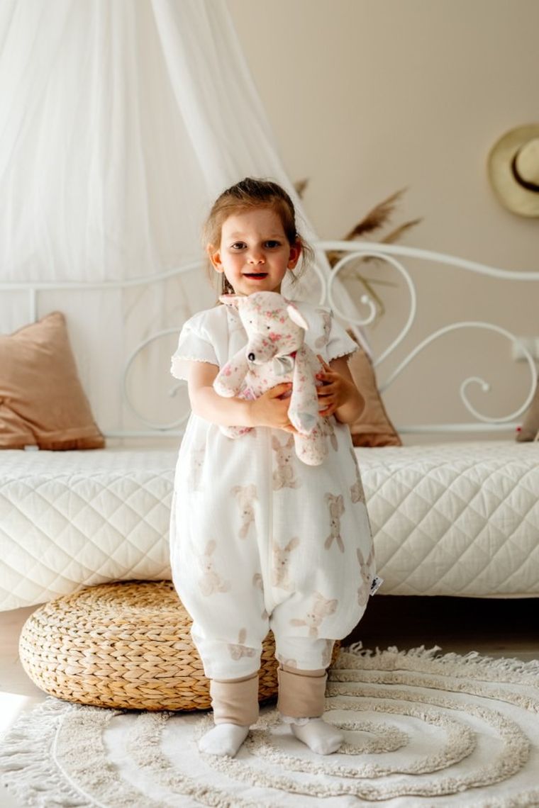 Pulp, Króliczki, śpiworek z nogawkami, ocieplany, TOG 1.75, 12-30 m