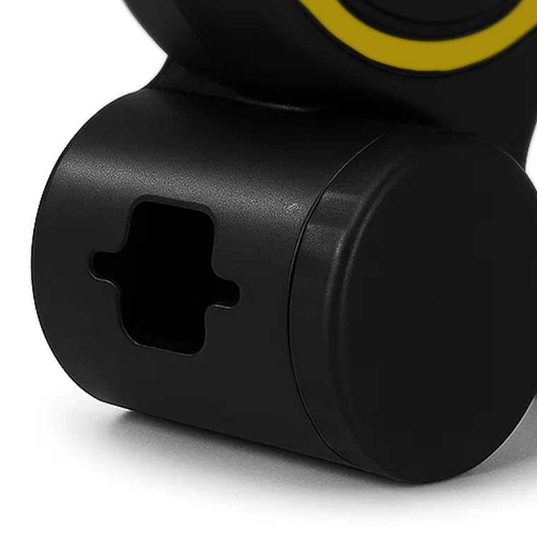 Purlov, smycz automatyczna z latarką, 5m