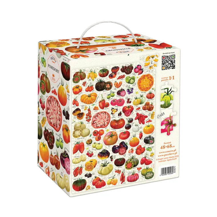 Puzzlove, CzuCzu, Pomidory, puzzle, 1000 elementów
