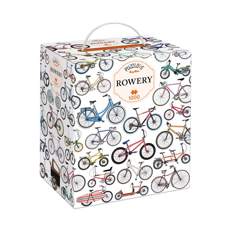 Puzzlove, CzuCzu, Rowery, puzzle, 1000 elementów