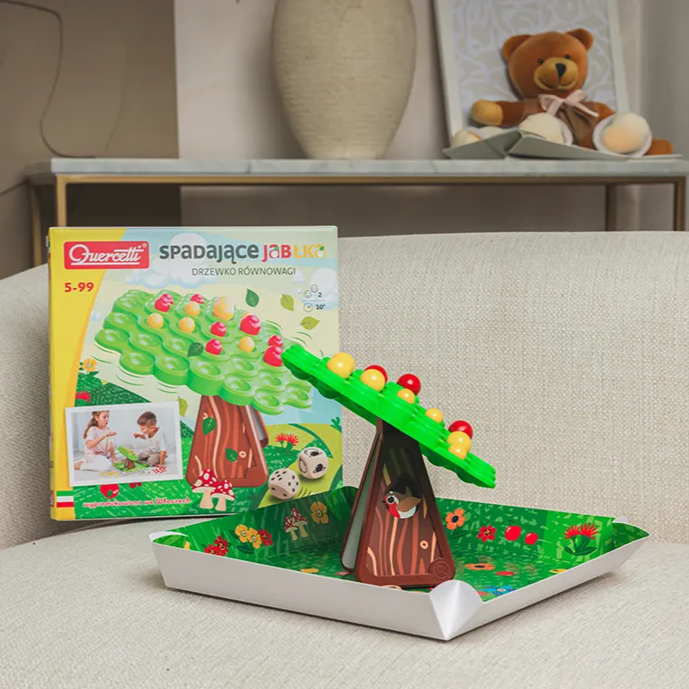 Quercetti, Spadające Jabłka, gra zręcznościowa