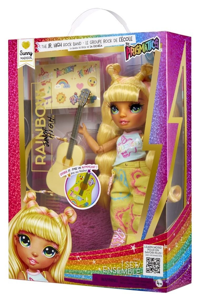 Rainbow High, Jr High, Rock Band, Sunny, lalka modowa