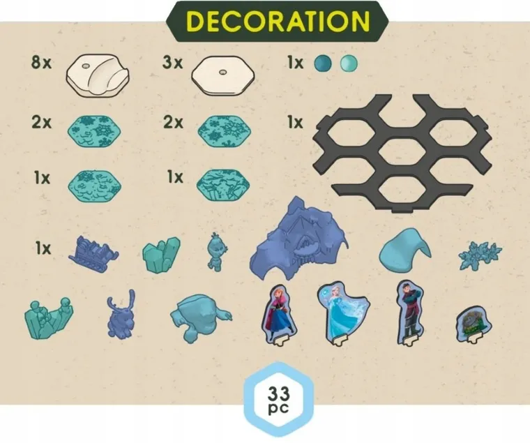 Ravensburger, GraviTrax Junior, Kraina Lodu, zestaw uzupełniający