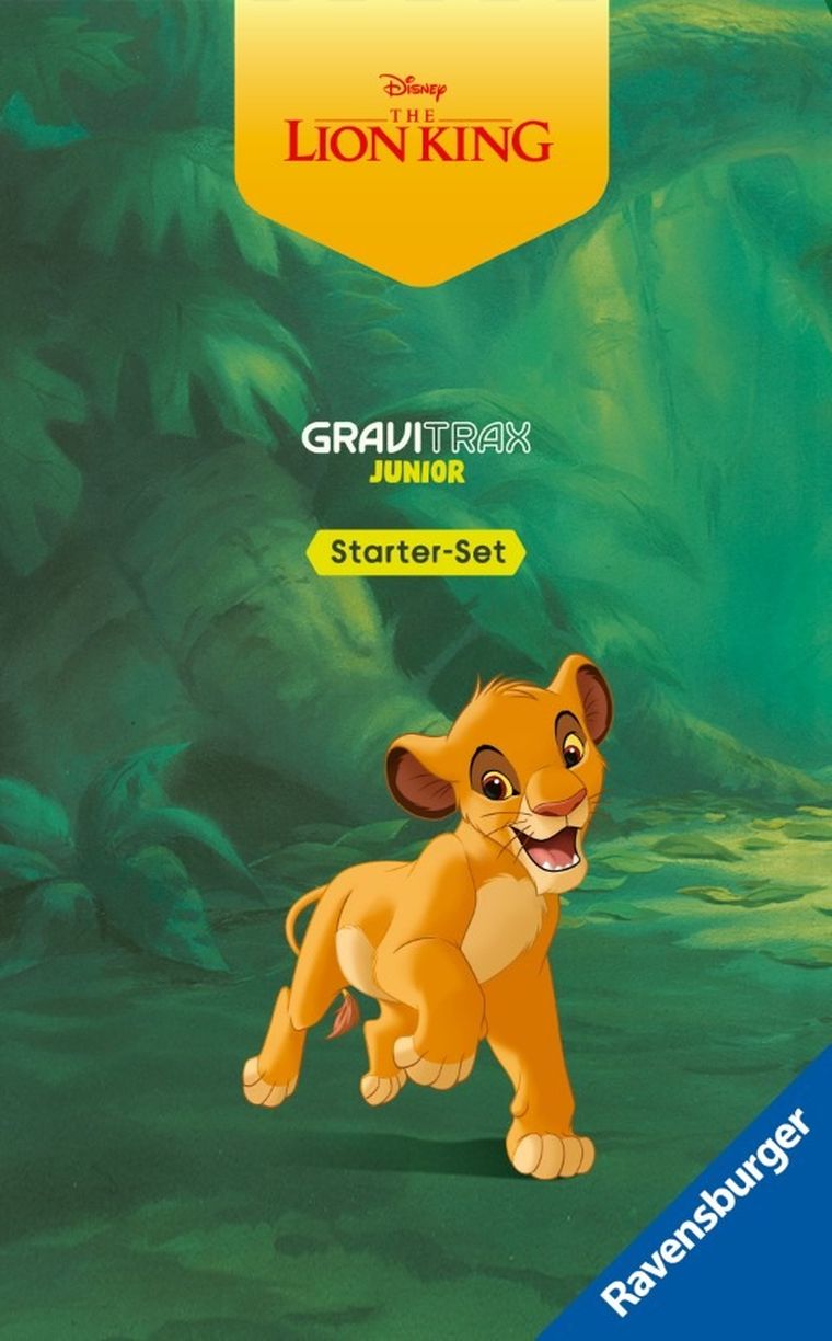 Ravensburger, GraviTrax Junior, Król Lew, zestaw startowy