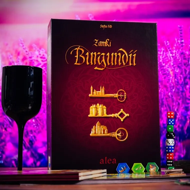 Ravensburger, Zamki Burgundii, gra strategiczna
