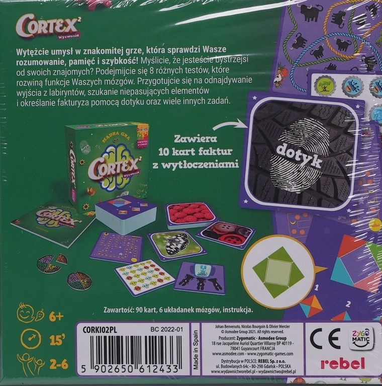 Rebel, Cortex 2 dla Dzieci, gra familijna z wyzwaniami