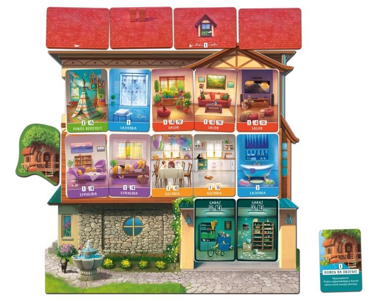 Rebel, Domek, gra familijna