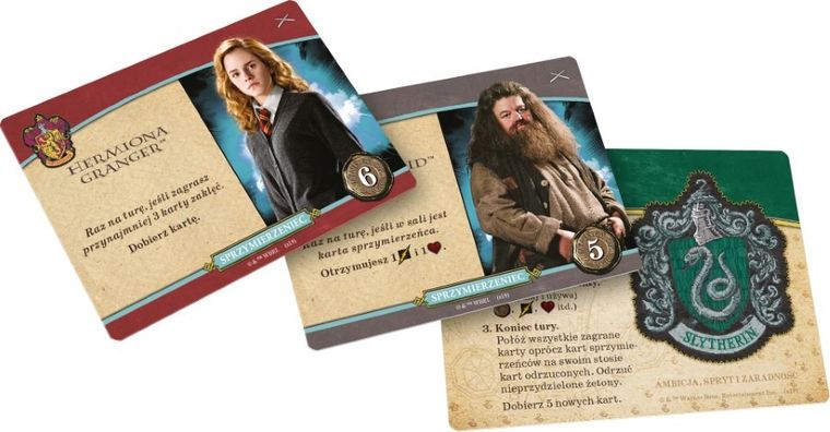 Rebel, Harry Potter: Hogwarts Battle - Obrona przed czarną magią, gra karciana dla 2 osób