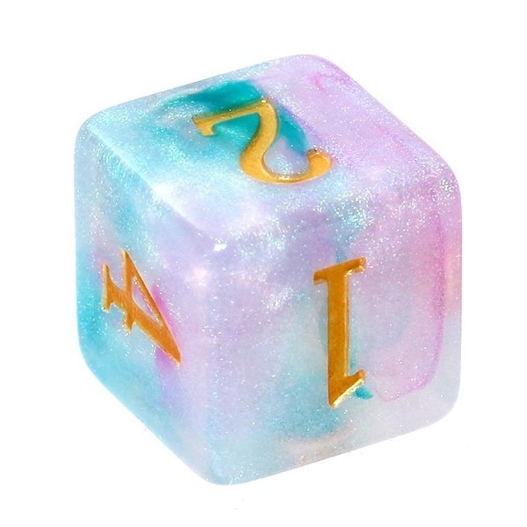 Rebel, komplet kości, akrylowe, Esencja Magii