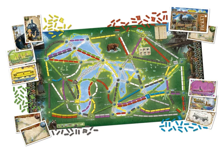 Rebel, Wsiąść do pociągu: Dookoła świata, gra familijna