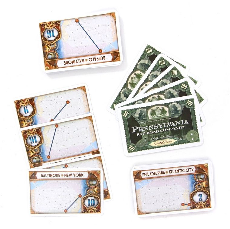 Rebel, Wsiąść do Pociągu: Zjednoczone Królestwo, Pensylwania, dodatek, gra familijna