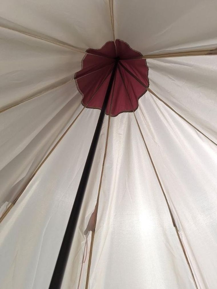 Redcliffs, namiot tipi, beżowy, 250-250-240 cm