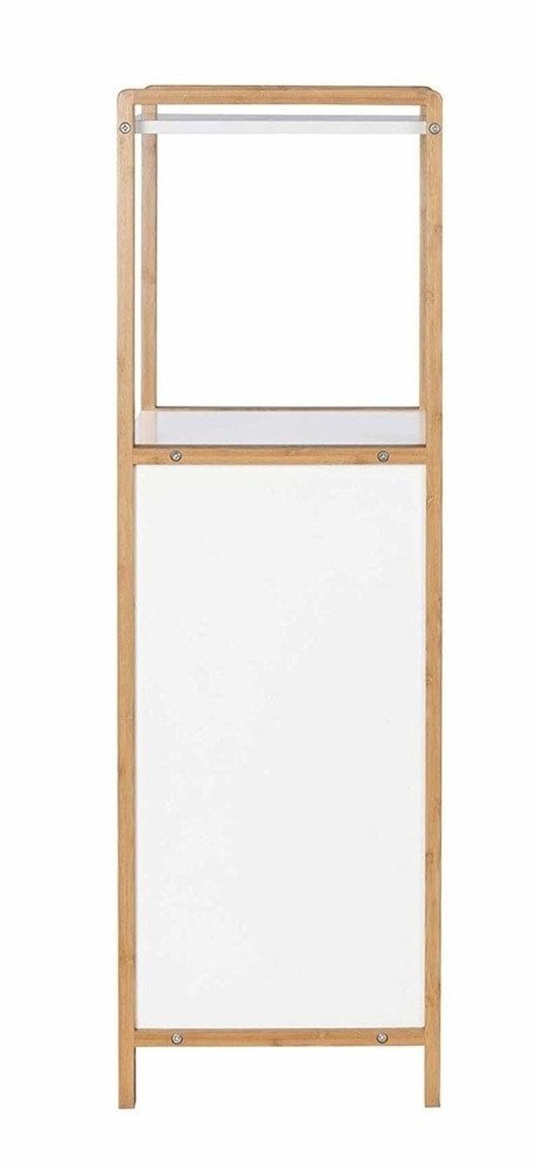 Regał z półką i koszem na pranie, Finja