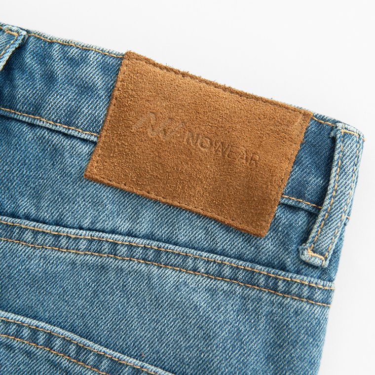 Regulowane jeansy z szerokimi nogawkami NOWEAR