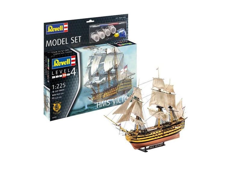 Revell, H.M.S. Victory, statek do sklejania, 1:146