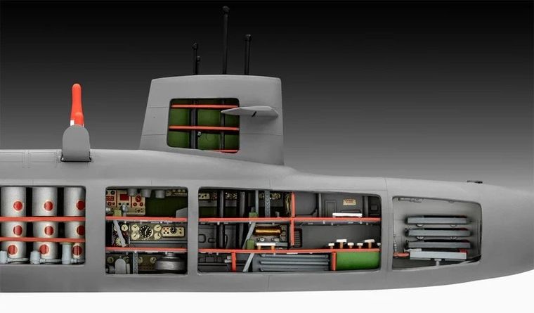 Revell, Statek S.S.B. Abraham Lincoln W/IN, model do składania, 1:253